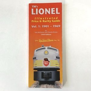 LIONEL Illustrated Price & Rarity Guide 1901-1969 Vol 1 Train Reference Book